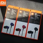 Проводные наушники-вкладыши Xiaomi 3,5 мм, новая Базовая версия гарнитуры с микрофоном для Mi CC9 Poco X3 F2 Redmi 8A K30 K20 Pro Note 9S 9C 8T