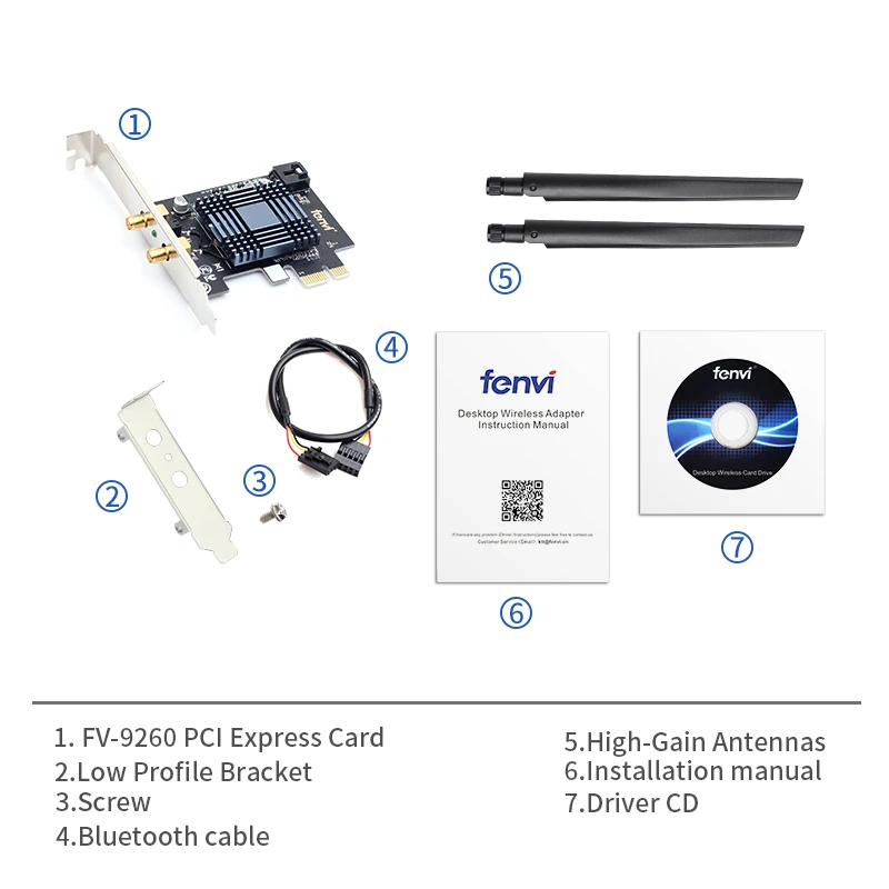 Рабочего PCI-E Беспроводной Wifi адаптер для Intel 9260 AC Dual Band 1730 Мбит/с Wi-Fi+ Bluetooth 5,0 2,4 г/ 5 ГГц 802.11ac для Windows 10