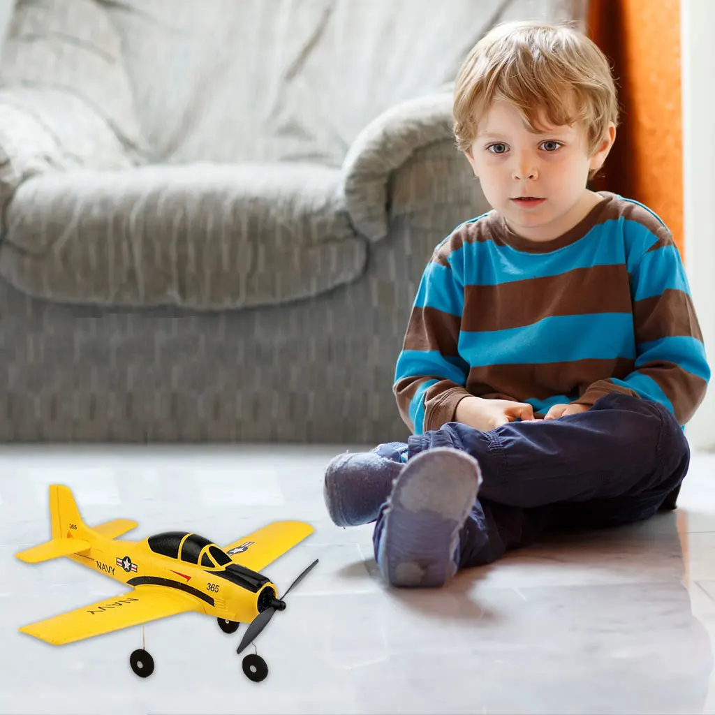 

WLtoys XK A210 Fighter 2.4G 4CH Gyroscope Automatic Balance 360 Rollover EPP RC Glider Airplane RTF Electric RC Aircraft