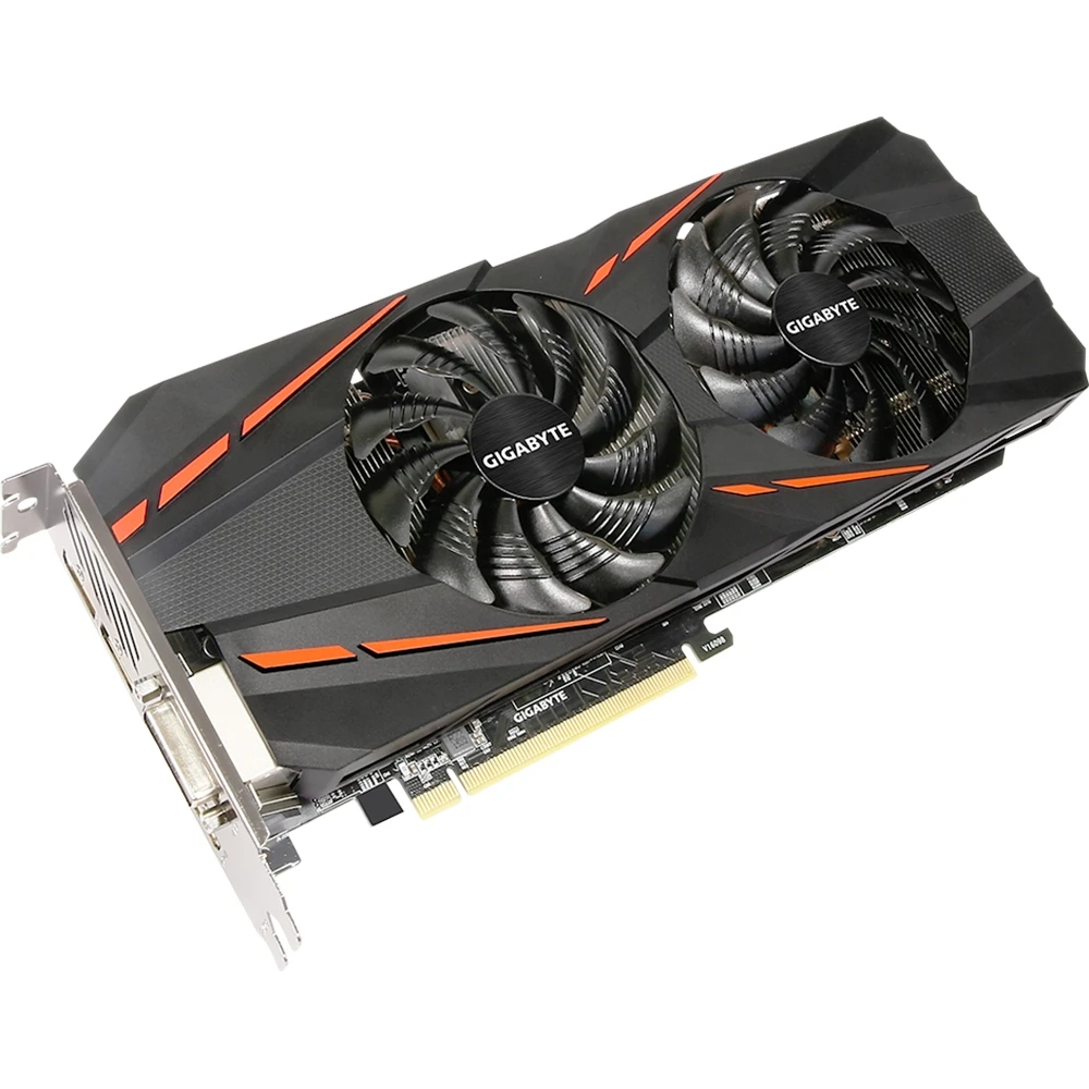 Видеокарта Gigabyte Gaming nVidia GeForce GTX 1060 1847MHz 6144MB 8008MHz 192 bit RTL [GV-N1060G1 GAMING-6GD 3.0] | Компьютеры и