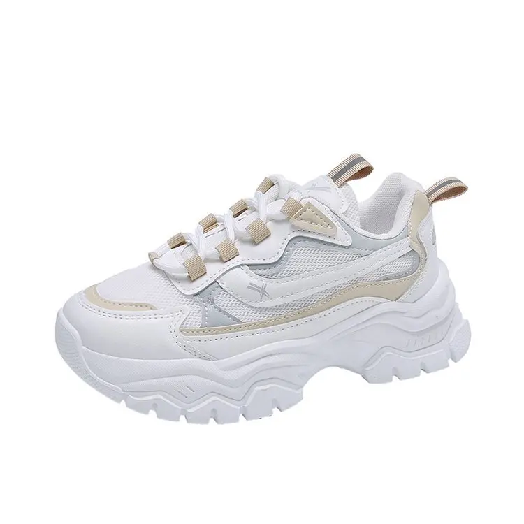 

Туфли женские повседневные для бега, белые, весна 2021