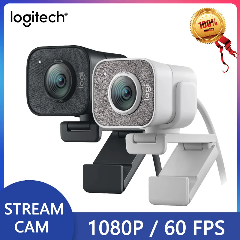 Веб-камера Logitech StreamCam Full HD с автофокусом и встроенным микрофоном типа C 1080P 60fps