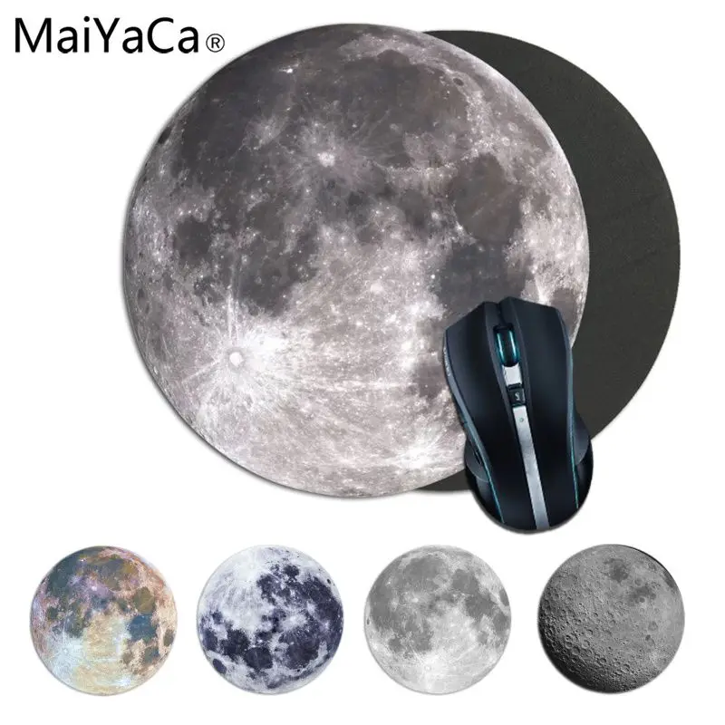 MaiYaCa Новое поступление Луна уникальная настольная панель коврик для игровой мыши