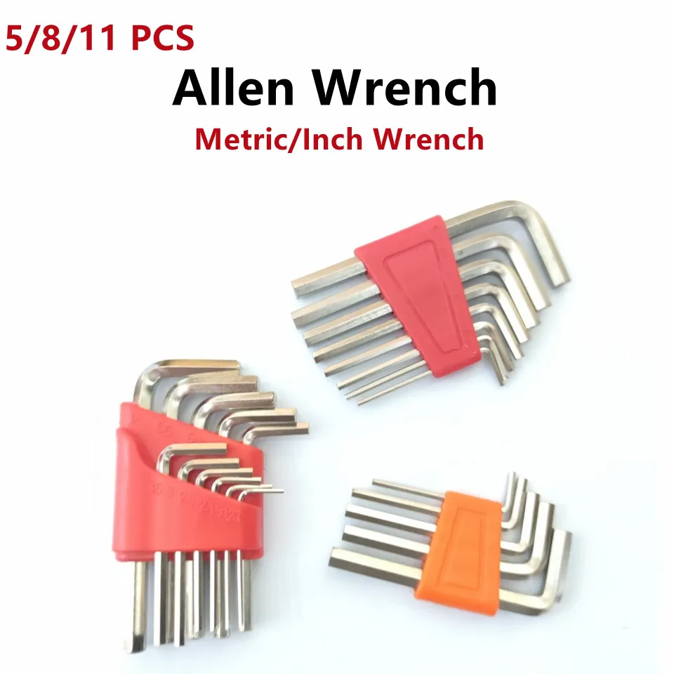 Шестигранный ключ метрический гаечный размер L шестигранный набор инструментов