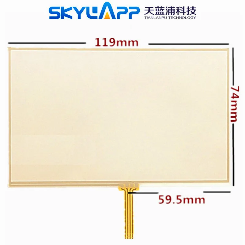 

5''Inch TouchScreen for TomTom VIA 115 125 135 Resistance Handwritten Touch Panel Screen Glass Digitizer Repair Free Post