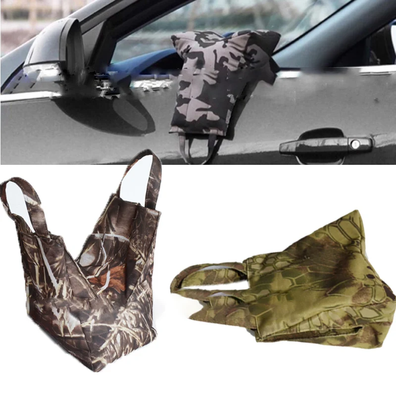 

Car Gun Shooting Bag Rifle Support Sandbag Without Sand Military Sniper Shooting Target Stand for Cars Window Mount Gun Rest