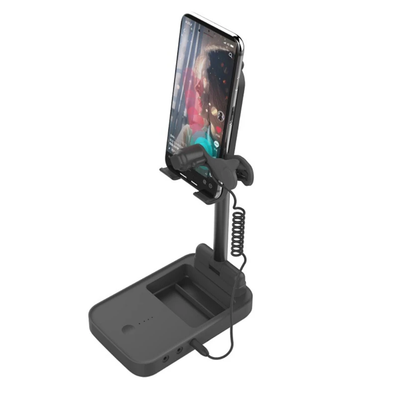

Desktop Mobile Phone Holder Telescopic Foldable Cellphone Live Broadcast Bracket