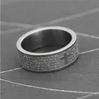 Мужское кольцо с крестом в винтажном стиле