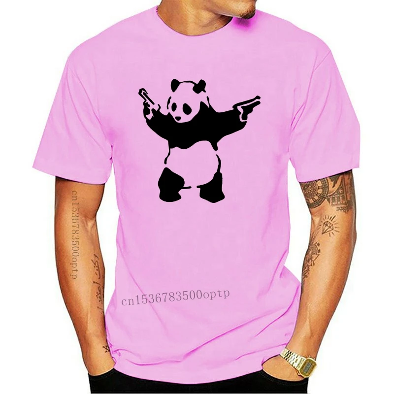 

Новинка 2021 панда Бэнкси футболка