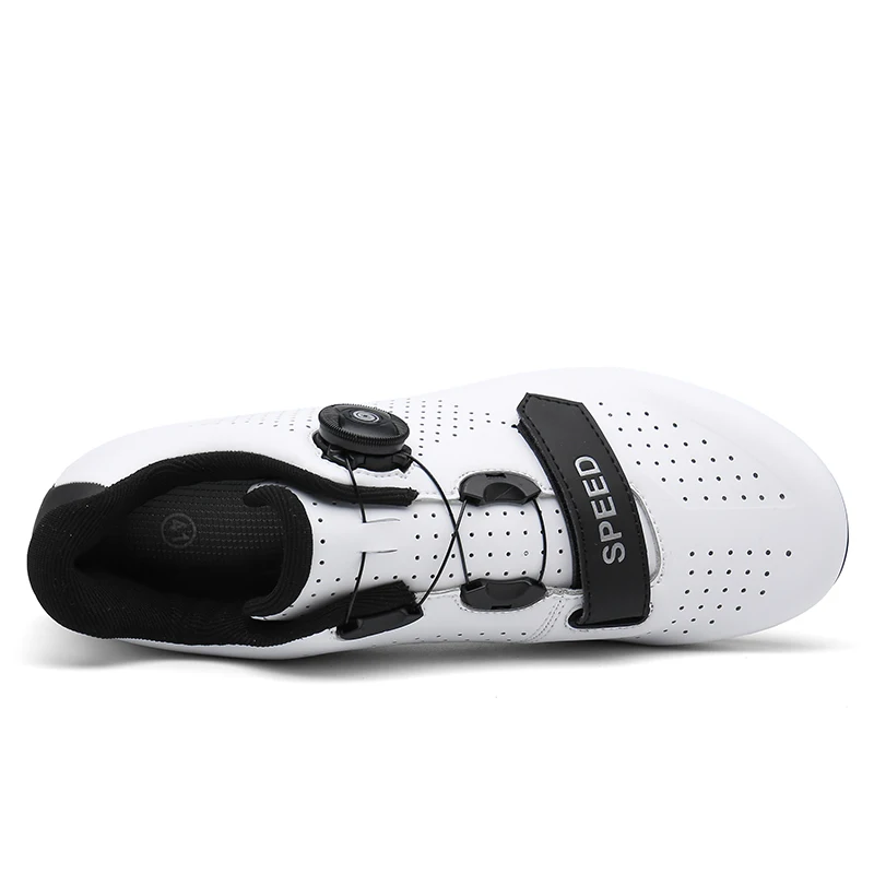 Мужская обувь для велоспорта Уличная гонок шоссейного велосипеда кроссовки на