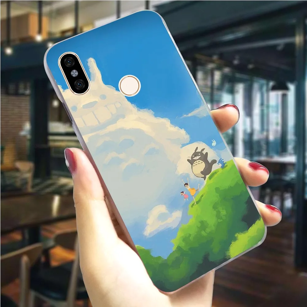 Милый чехол для телефона с Тоторо Redmi 6A 4X 4A 5 6 7A Plus/5A 6/K20 Pro GO Note 4 3/5/6/7 | Мобильные