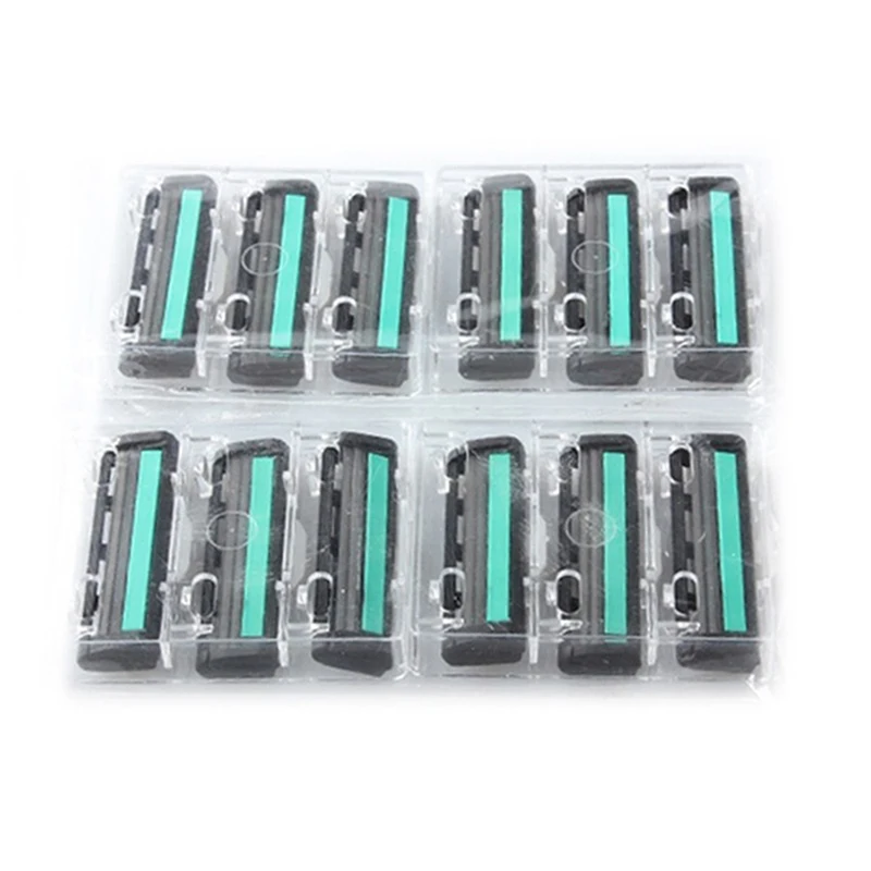 31 шт./компл. Безопасные лезвия для мужчин 1 держатель ножа и 30 лезвий бритья