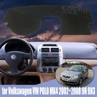 Автомобильный Стайлинг, замшевый коврик для приборной панели, пользовательский чехол, коврик для приборной панели, коврик для Volkswagen VW POLO MK4 2002  2008 9N 9N3