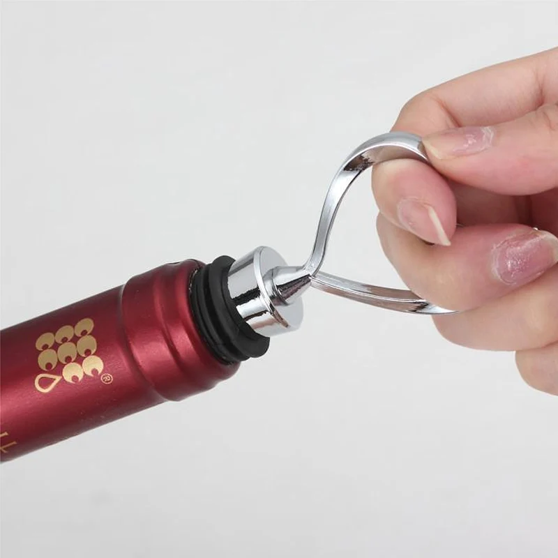 Пробковый штопор из нержавеющей стали пробковый в форме сердца 1 шт. пробка для