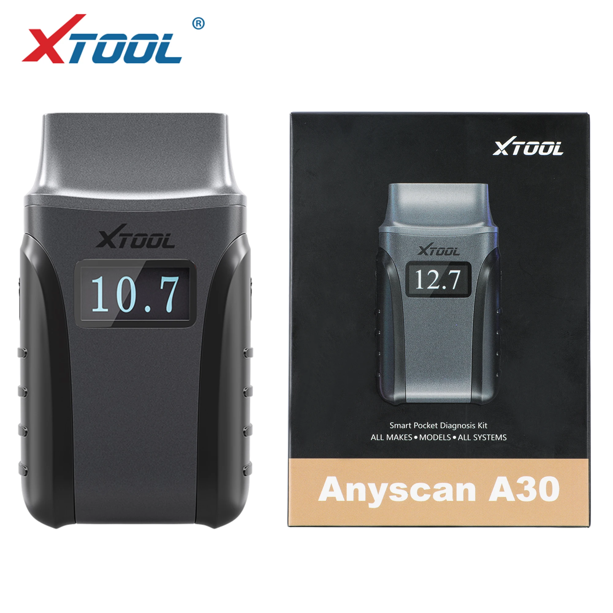 Считыватель кодов XTOOL Anyscan A30 сканер для полной диагностики автомобиля OBD2 сброса