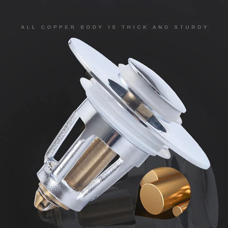 

Universal Basin Drain Filter Hair Catcher Bath Stopper Shower Sink Strainer Plug