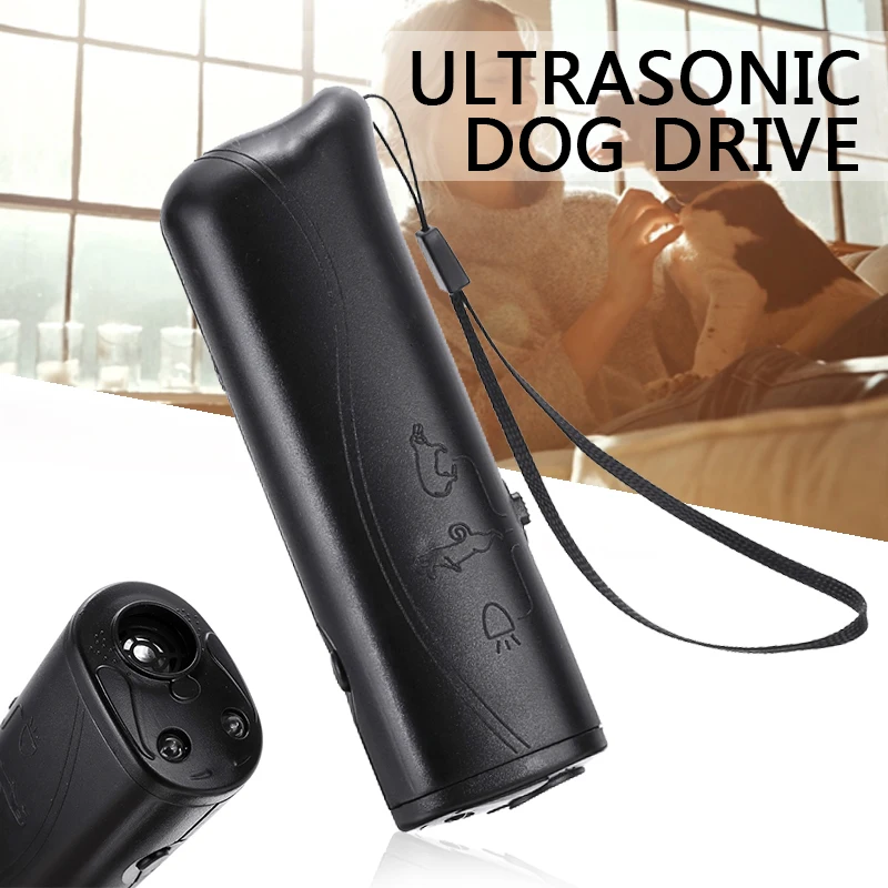 

Mayitr 3 IN 1 Ultrasonic Anti Barking Dog Repeller Doggy Train Control Device Bark Stop Trainer Without Battery for Dog Training