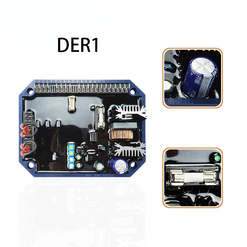 Цифровой автоматический регулятор напряжения AVR DER1 для генераторов Mecc Alte kubota 220V