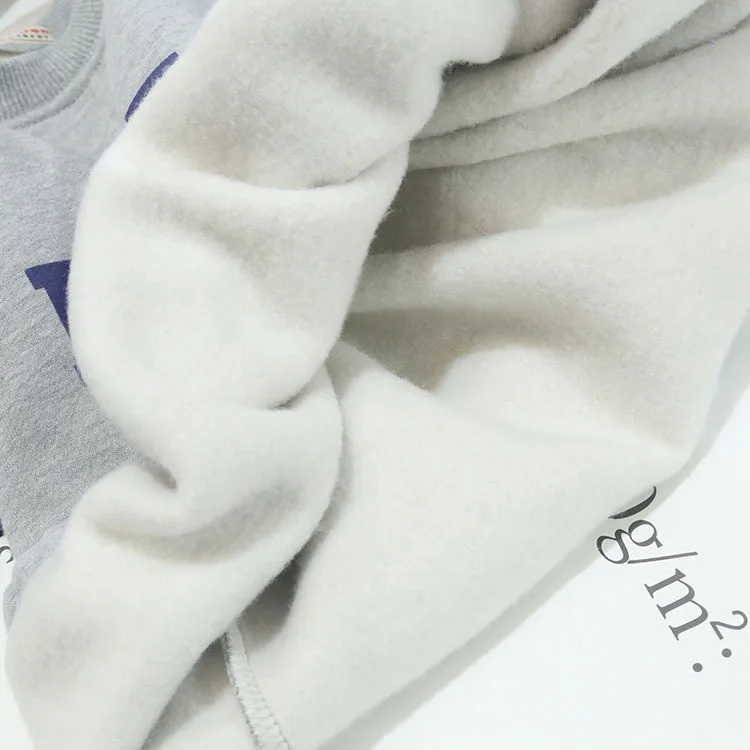 

Children's cotton fleece sweatshirt long-sleeved 2020 autumn and winter new Korean boy cartoon sleeve shirt fake two-piece pullo