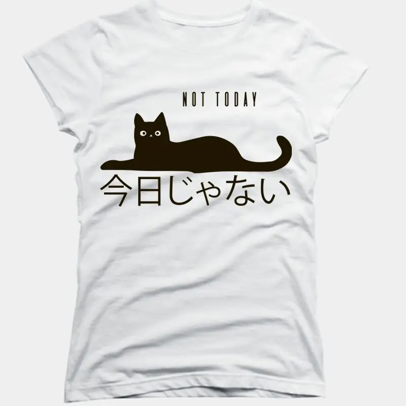 Женская футболка в японском стиле с принтом женские забавные повседневные