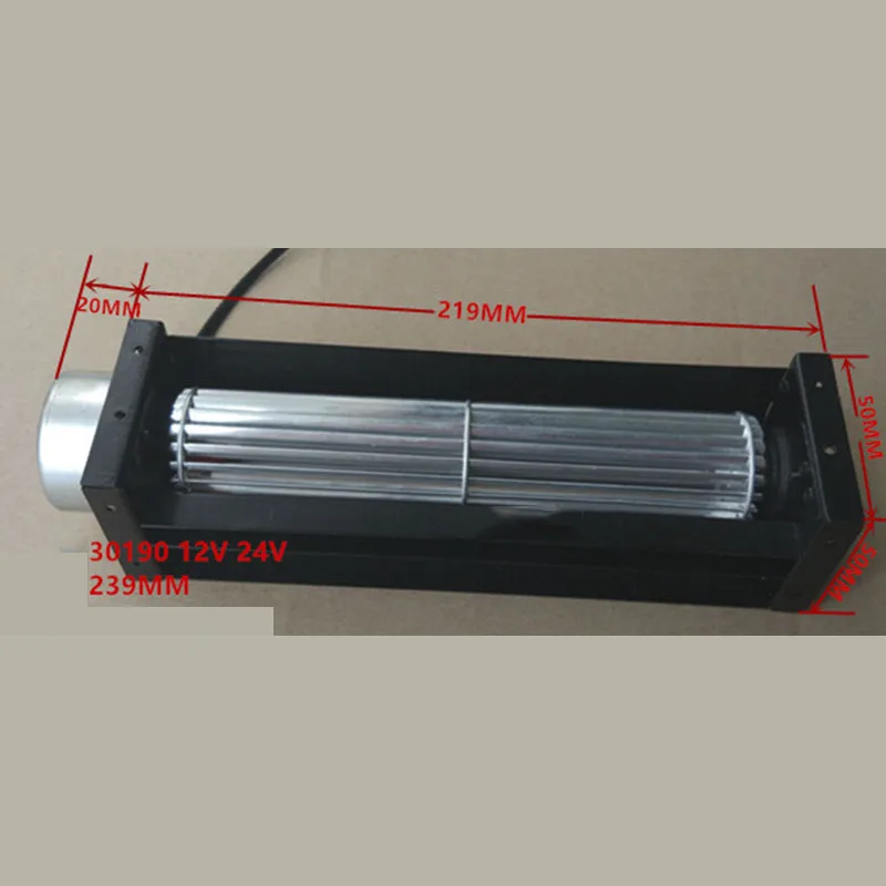 Вентилятор перекрестного потока постоянного тока 30190 для паровых печей и