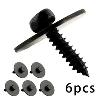 6pcs sheet metal under cover screw bolt a0019906036 for mercedes benz w203 s203 w204 s204 w207 w211 c219