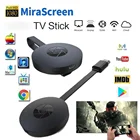 Miracast Android TV Stick MiraScreen Wi-Fi HDMI-совместимый ТВ-приемник 1080P дисплей DLNA Airplay медиа-адаптер