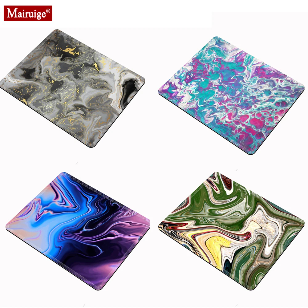 

Texture Marble Mouse Pad Color Pattern Simplicity Small Mouse Mat Office Desk Mats Computer Pc Mousepad 18x20cm