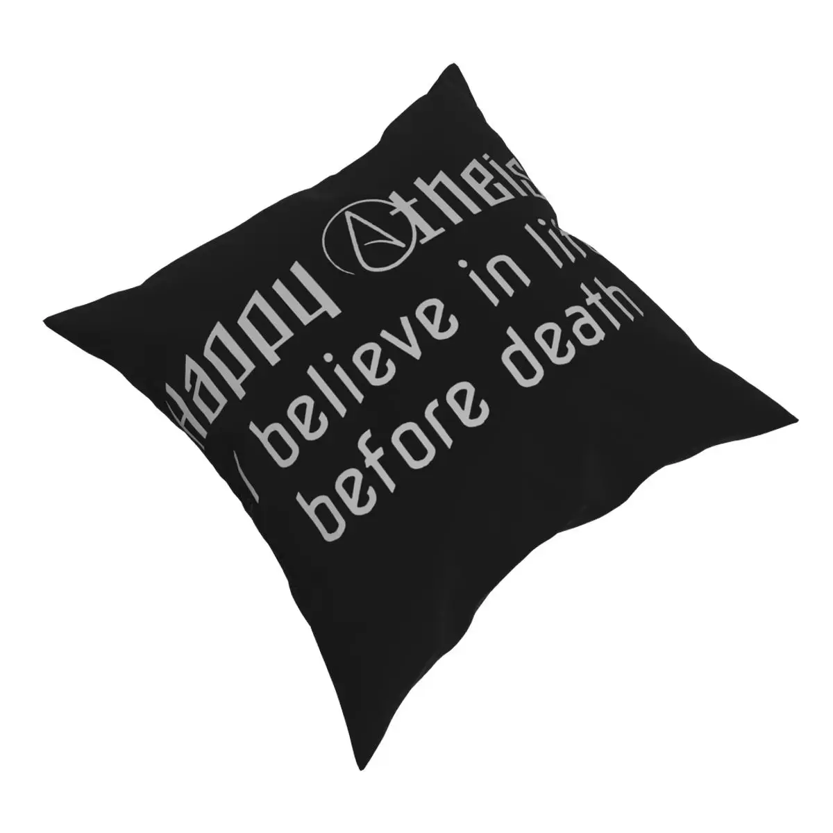 2020 Новая модная летняя одежда с атеист I Believe In Life Before Death подушка из хлопка