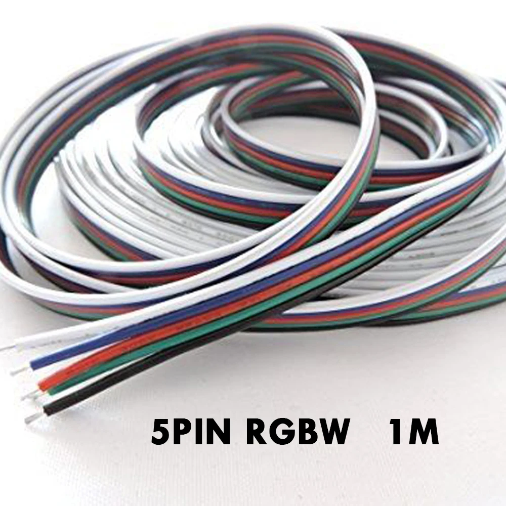 Удлинительный кабель для светодиодной ленты RGBW RGBWW 5050 5 м светодиодная лента