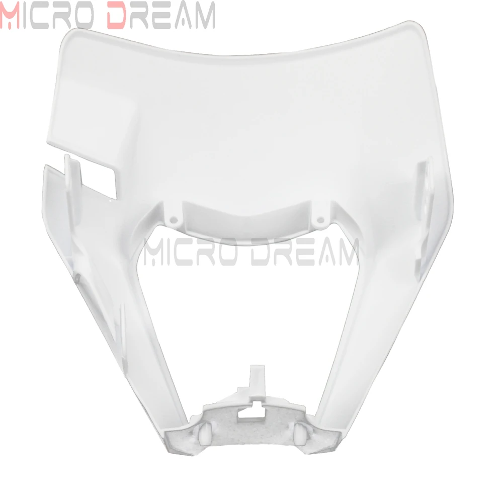 Supermoto Off Road Dirt Bike White Headlight Bulb Headlamp Cover For FE FC TE TC EXC SX XC SMR WR CRF XC-W EXC-F | Автомобили и