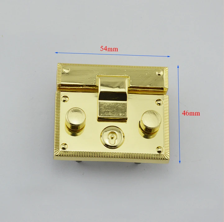 Лидер продаж защелкивающиеся замки 46 Х54 мм светильник золотой замок