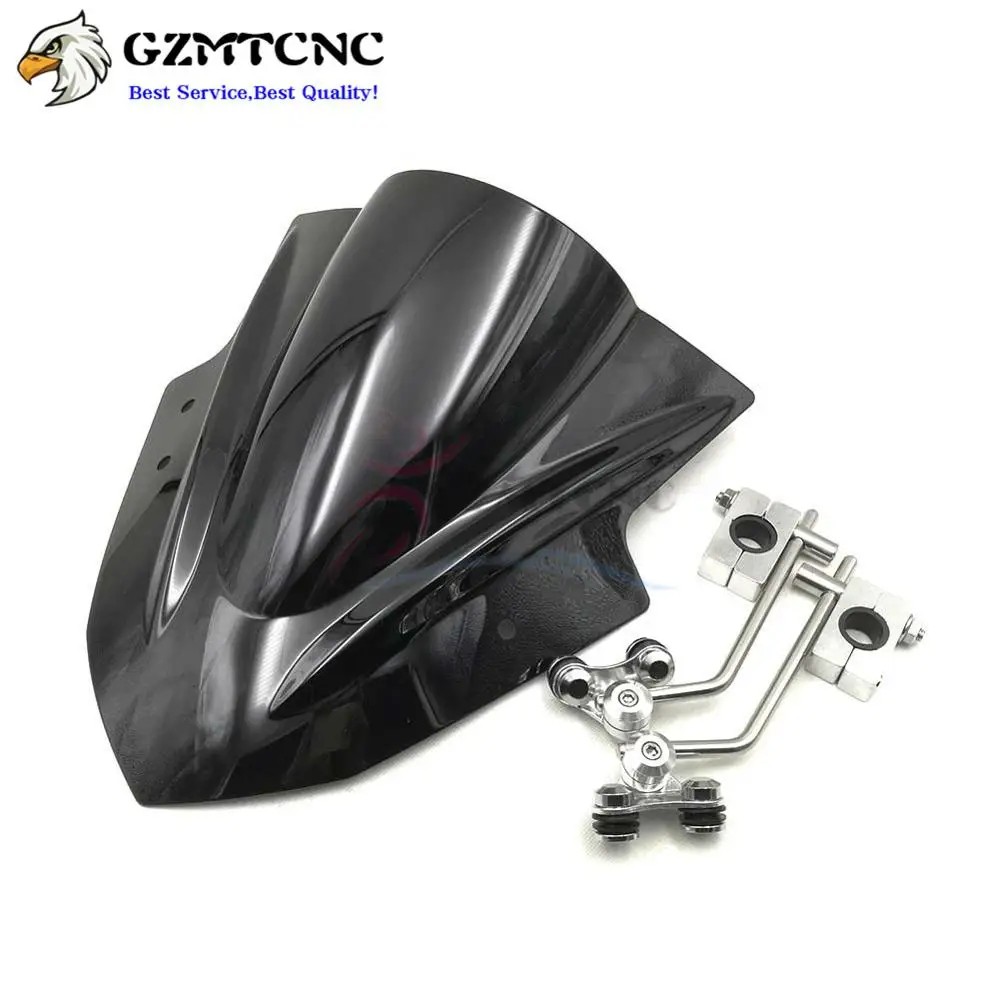 Ветровой экран мотоцикла с регулируемым кронштейном для KTM DUKE RC 125 200 390 690 990 1190 RC8