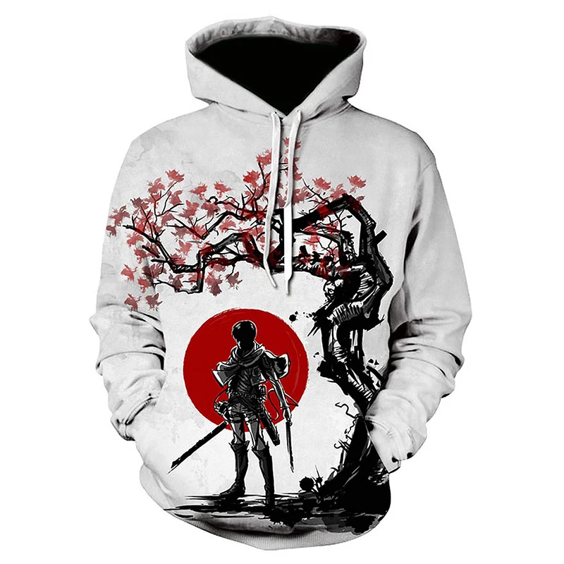 

2021 Winter New Fashion Anime Men's Women's Harajuku Hoodie 3D Printing Comfortable Anime Casual College Sports Jacket