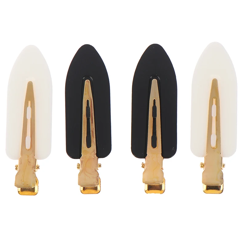 4 шт. макияж без складок заколка для волос Стайлинг заколки Бесшовные изгиба