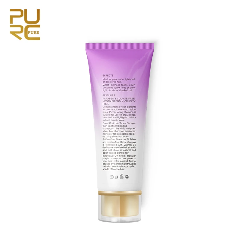 Очищающий желтый удаляющий выцветающий отбеливатель do gray bleach фиолетовый шампунь