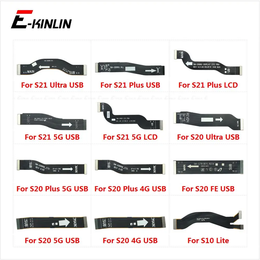 

10pcs New Main Board Motherboard Connection Flex Cable For Samsung Galaxy S10 Lite S20 FE S21 Plus Ultra
