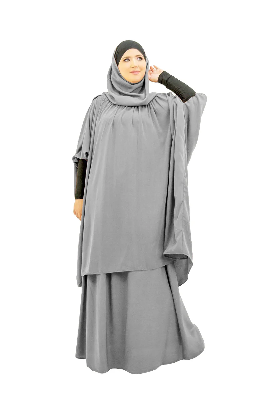 Длинное платье макси с капюшоном для мусульманской женщины химар|Мусульманская