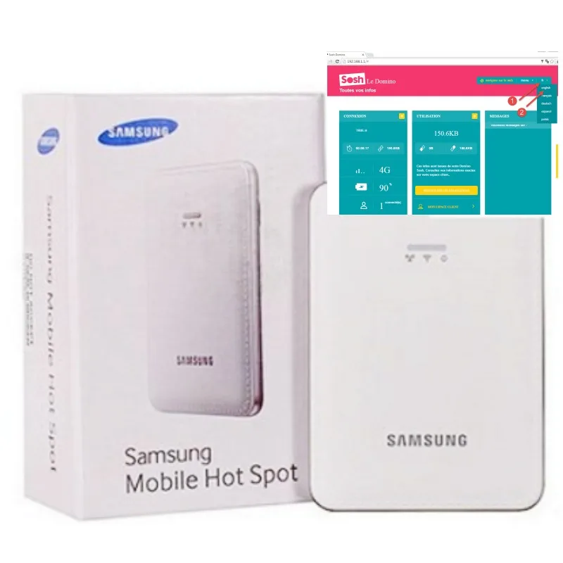 5 наборов разблокированных беспроводных роутеров 150 Мбит/с 2600 мАч | Мобильные