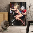 HD Аниме тату Jiraya Tsunade Современные Холст настенные художественные принты в скандинавском стиле для гостиной высокое качество холст печать Тип картины