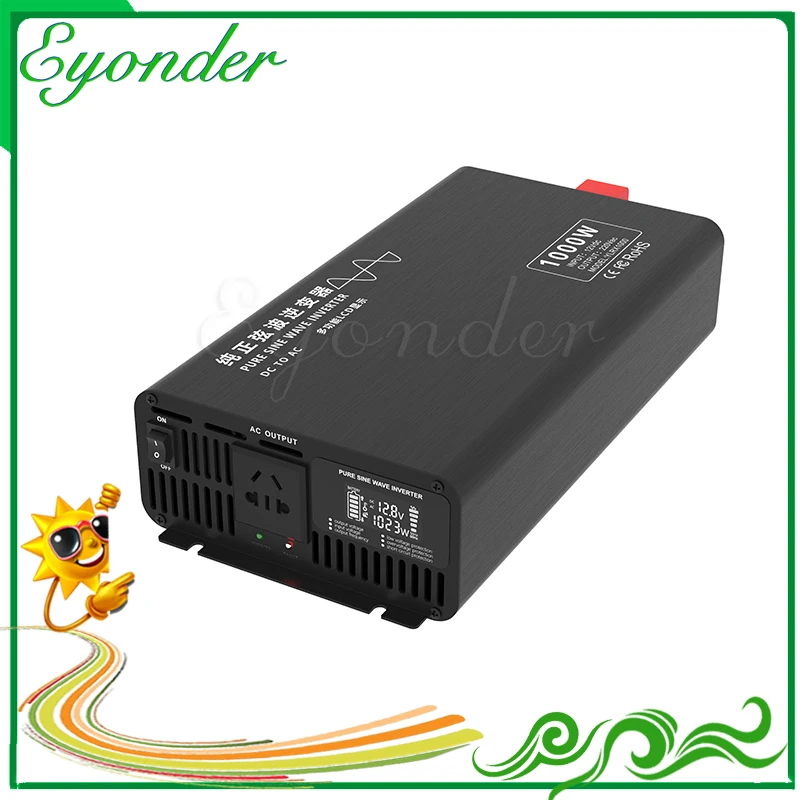 Преобразователь цепи синусоидальный стандарт 12v 24v 48v 50v 53v 54v 60v 70v 72v 74v 80v 82v dc to 110v 220v 230v ac 1000w источник питания Преобразователь цепи синусоидальный стандарт 12v 24v 48v 50v 53v 54v 60v 70v 72v 74v 80v 82v dc to 110v 220v 230v ac 1000w источник питания