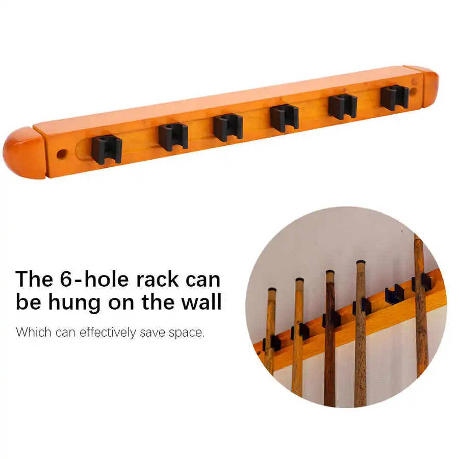 Бильярдный Кий 1 Набор бильярдный снукер аксессуары деревянный настенный кий