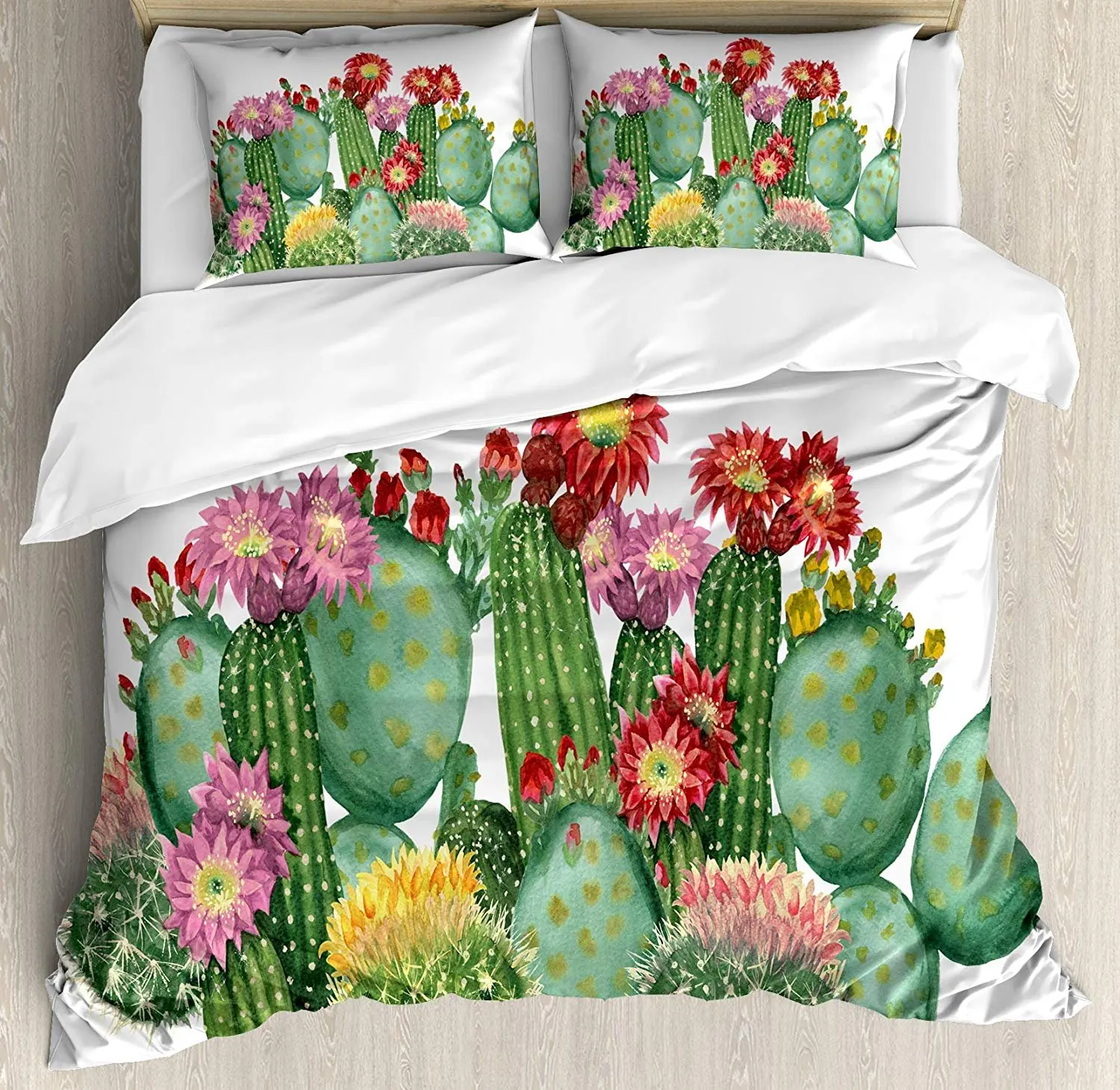 Семейный комплект постельного белья Saguaro Barrel пододеяльник наволочка для садовых