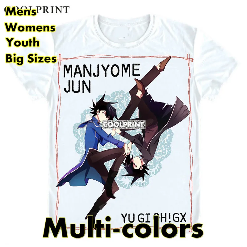 

Duel Monsters t shirts yu gi oh tshirt Manjoume Jun Chazz Princeton Shirt multicolor oversized tee Anime awesome gifts