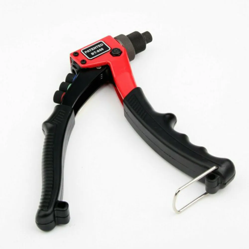 

320Pcs Rivet Pliers Core Pull Nail Riveting Tool Plastic+Metal Accessory Parts Blind Black+Red Riveter Guns