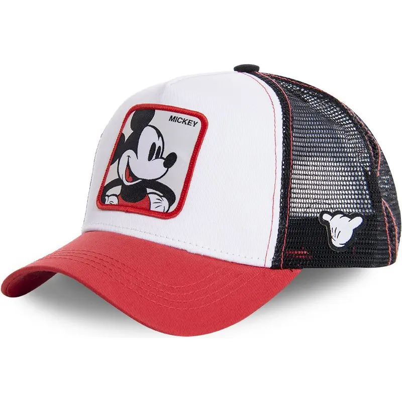 

Disney Cotton Snapback Baseball Cap Men Women Minnie Mickey Hip Hop Dad Mesh Hat Trucker Hat Dropshipping
