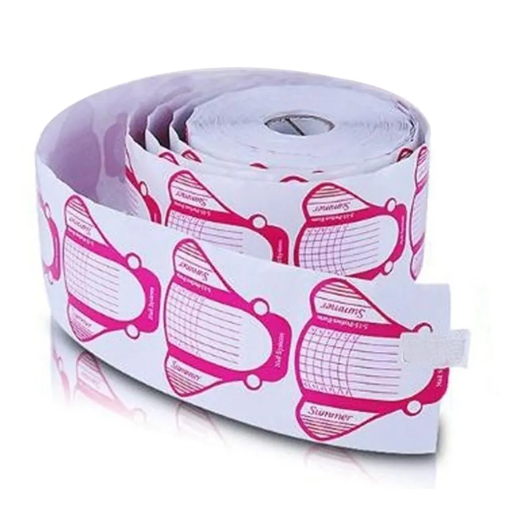 Прочный и долговечный бумажный лоток для ногтей в виде бабочки 100 штук|Комплекты