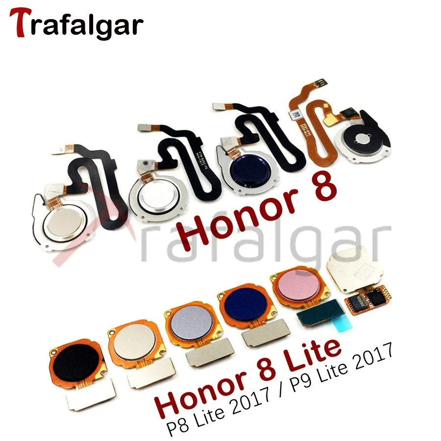 Для Huawei Honor 8 кнопка распознавания отпечатков пальцев домой Honor8 сенсорный датчик