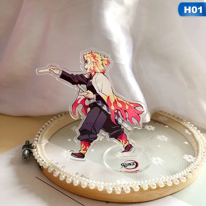 

Demon Slayer Kimetsu No Yaiba Tanjirou Nezuko Zenitsu Inosuke Acrylic Character Stand Model Decoration