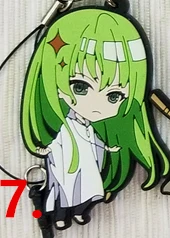 07 Enkidu Fate/большой заказ FGO аниме Enkidu Gilgamesh Mordred Jeanne d'Arc Scathach Okita Souji Nero Ishtar Oda Nobunaga резиновый брелок - Цвет: 07 Enkidu